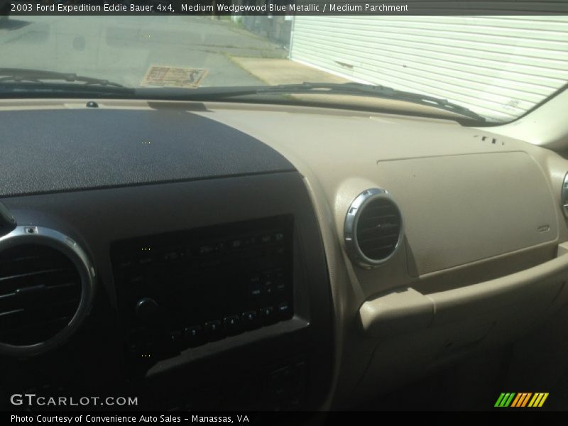 Medium Wedgewood Blue Metallic / Medium Parchment 2003 Ford Expedition Eddie Bauer 4x4