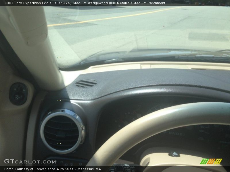 Medium Wedgewood Blue Metallic / Medium Parchment 2003 Ford Expedition Eddie Bauer 4x4