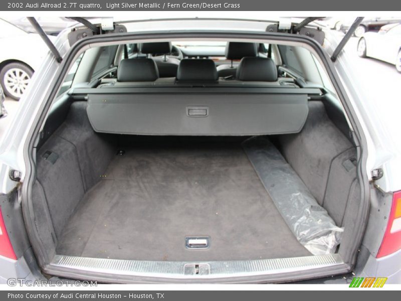 Light Silver Metallic / Fern Green/Desert Grass 2002 Audi Allroad 2.7T quattro