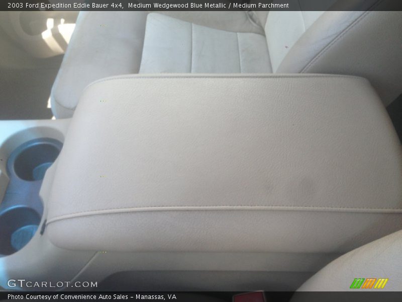 Medium Wedgewood Blue Metallic / Medium Parchment 2003 Ford Expedition Eddie Bauer 4x4