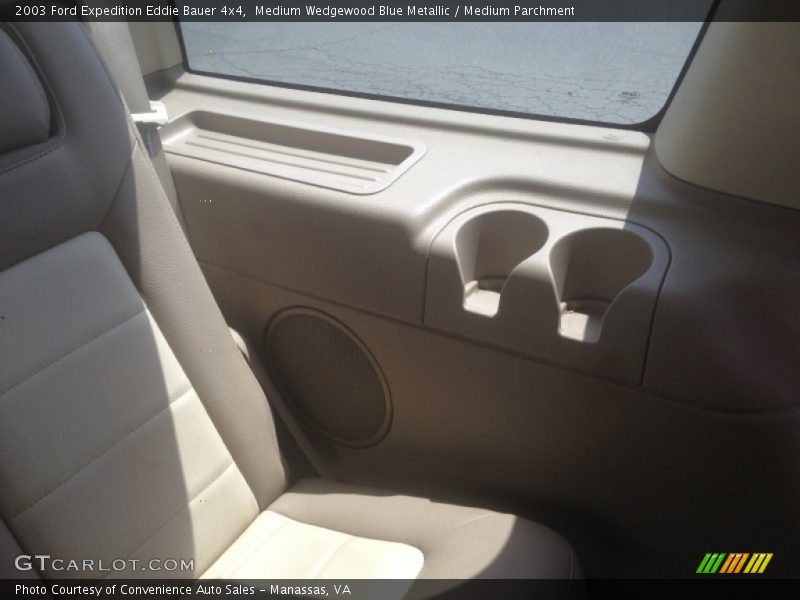 Medium Wedgewood Blue Metallic / Medium Parchment 2003 Ford Expedition Eddie Bauer 4x4
