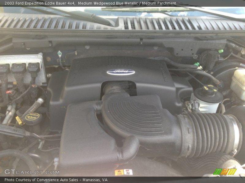 Medium Wedgewood Blue Metallic / Medium Parchment 2003 Ford Expedition Eddie Bauer 4x4
