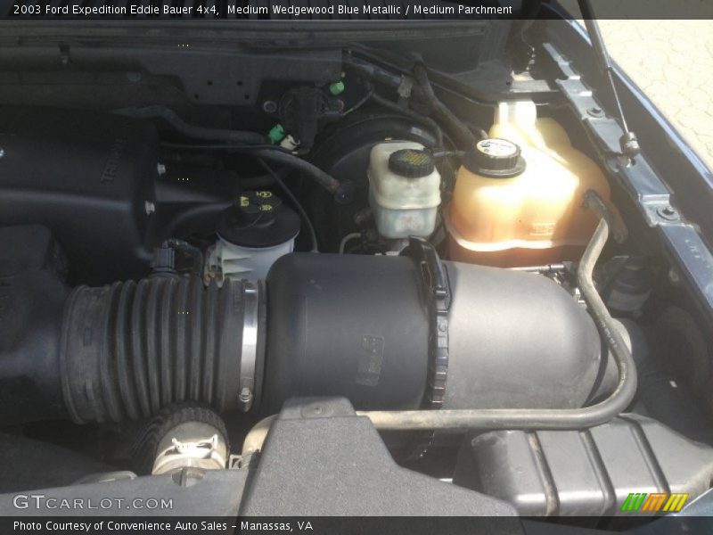 Medium Wedgewood Blue Metallic / Medium Parchment 2003 Ford Expedition Eddie Bauer 4x4