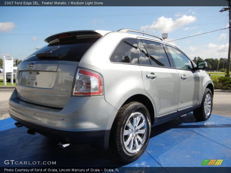 Pewter Metallic / Medium Light Stone 2007 Ford Edge SEL