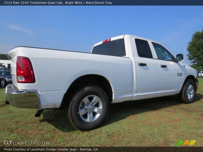 Bright White / Black/Diesel Gray 2014 Ram 1500 Tradesman Quad Cab