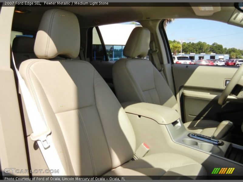 Pewter Metallic / Medium Light Stone 2007 Ford Edge SEL