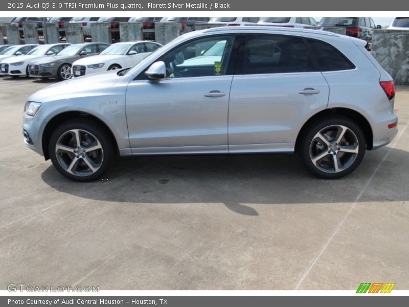 Florett Silver Metallic / Black 2015 Audi Q5 3.0 TFSI Premium Plus quattro