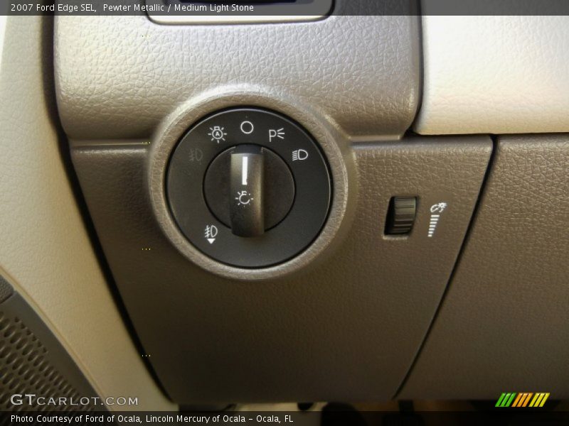 Pewter Metallic / Medium Light Stone 2007 Ford Edge SEL