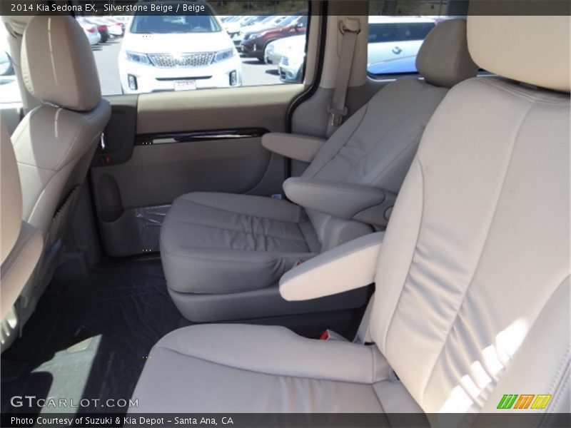 Silverstone Beige / Beige 2014 Kia Sedona EX