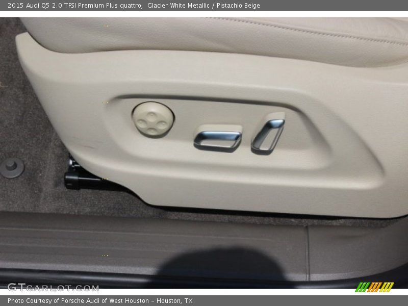 Glacier White Metallic / Pistachio Beige 2015 Audi Q5 2.0 TFSI Premium Plus quattro