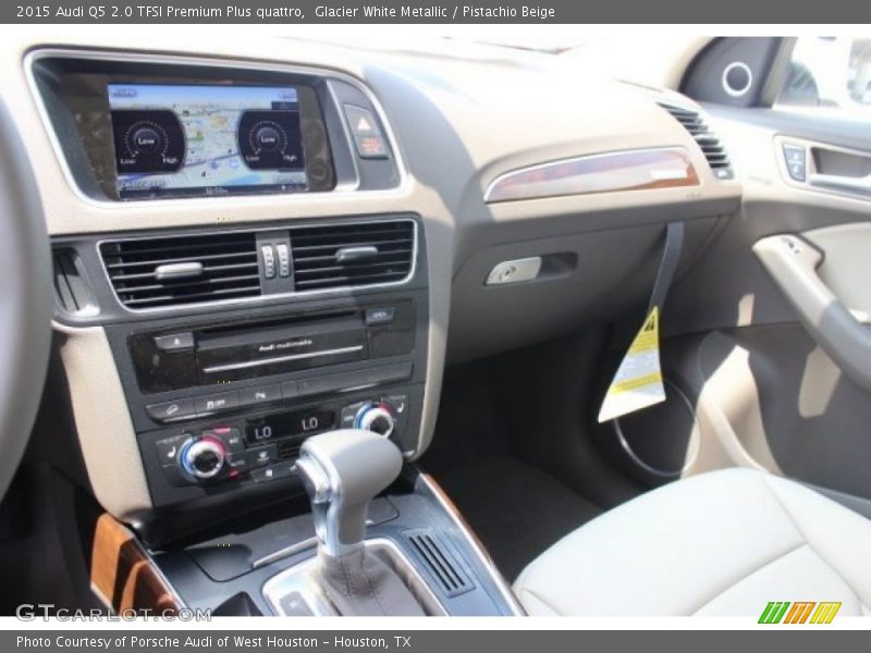 Glacier White Metallic / Pistachio Beige 2015 Audi Q5 2.0 TFSI Premium Plus quattro