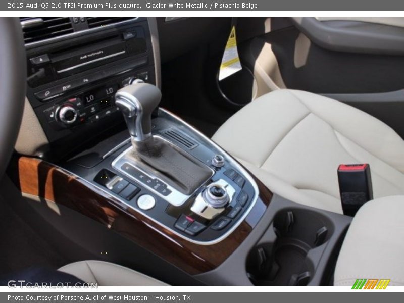 Glacier White Metallic / Pistachio Beige 2015 Audi Q5 2.0 TFSI Premium Plus quattro