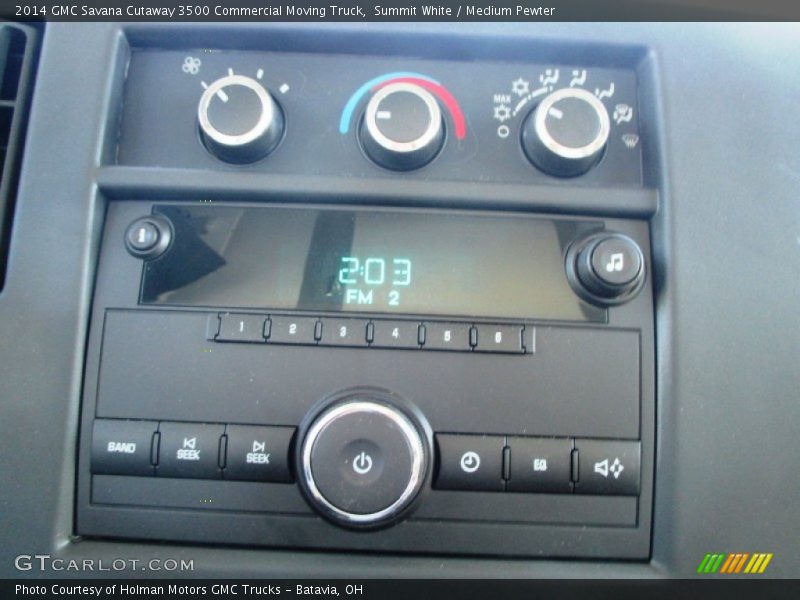 Summit White / Medium Pewter 2014 GMC Savana Cutaway 3500 Commercial Moving Truck