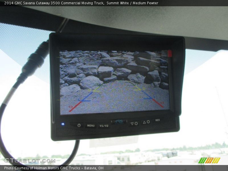 Summit White / Medium Pewter 2014 GMC Savana Cutaway 3500 Commercial Moving Truck