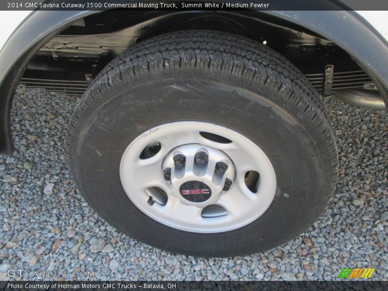 Summit White / Medium Pewter 2014 GMC Savana Cutaway 3500 Commercial Moving Truck