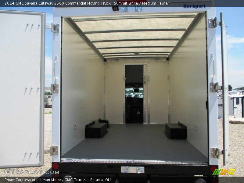 Summit White / Medium Pewter 2014 GMC Savana Cutaway 3500 Commercial Moving Truck