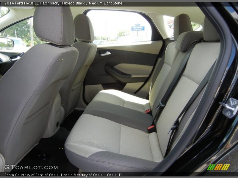 Tuxedo Black / Medium Light Stone 2014 Ford Focus SE Hatchback