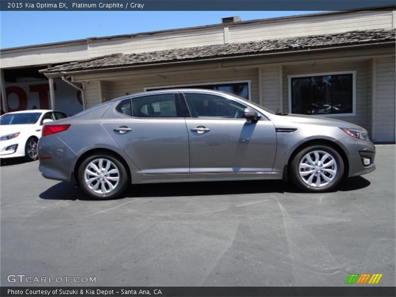 Platinum Graphite / Gray 2015 Kia Optima EX