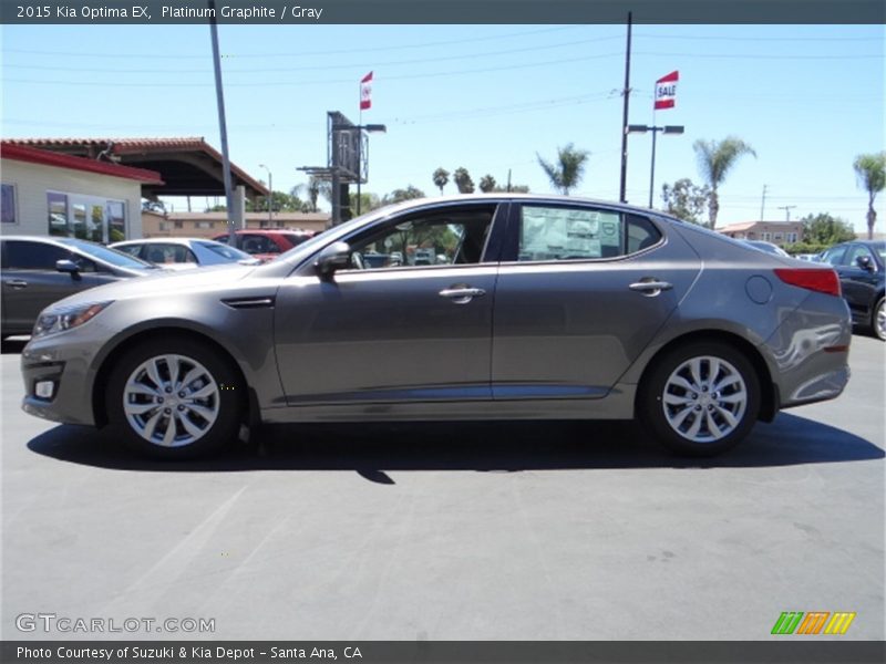 Platinum Graphite / Gray 2015 Kia Optima EX