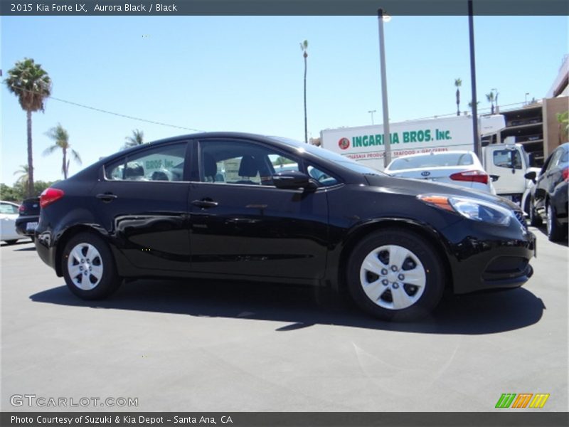 Aurora Black / Black 2015 Kia Forte LX