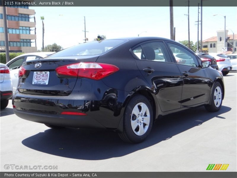 Aurora Black / Black 2015 Kia Forte LX
