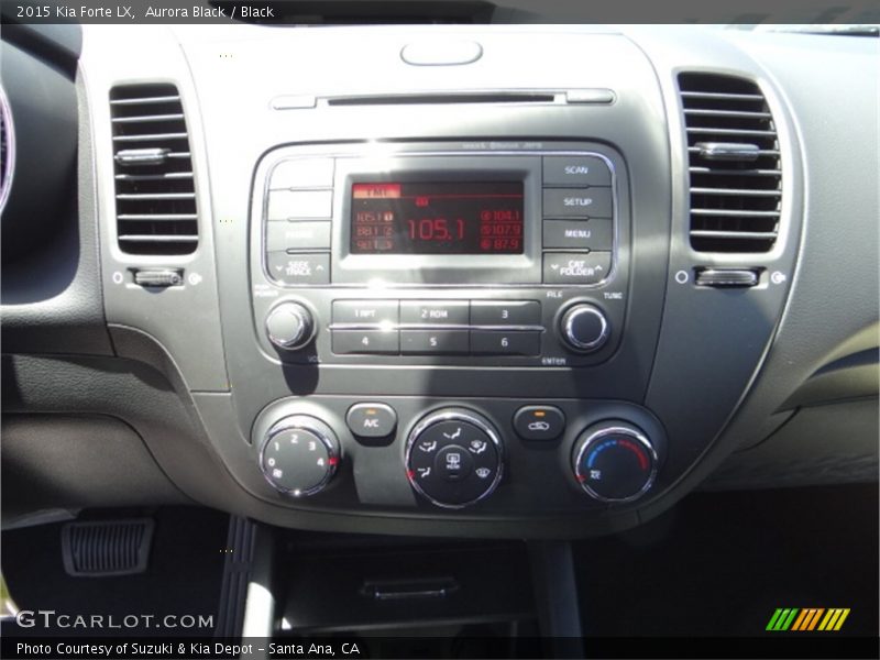 Aurora Black / Black 2015 Kia Forte LX