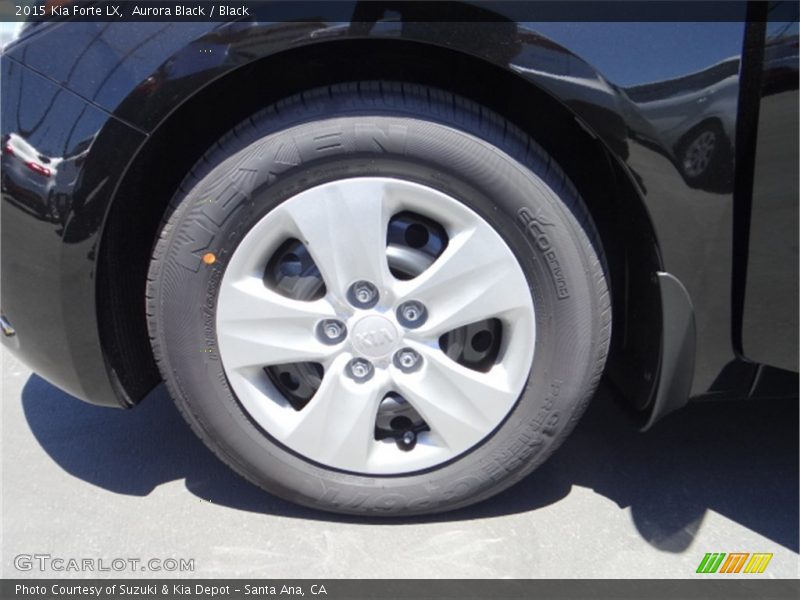 Aurora Black / Black 2015 Kia Forte LX