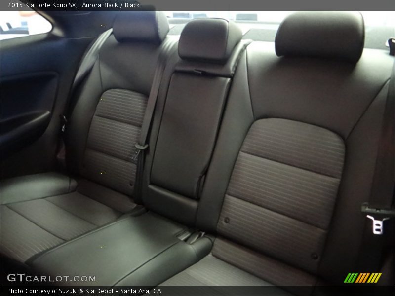 Rear Seat of 2015 Forte Koup SX