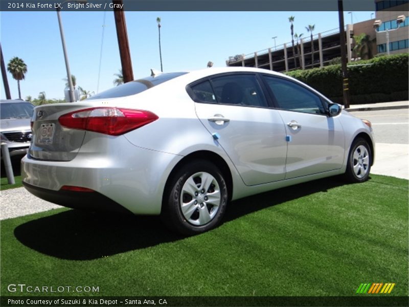 Bright Silver / Gray 2014 Kia Forte LX