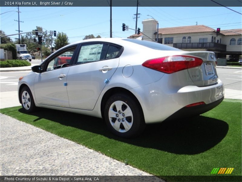 Bright Silver / Gray 2014 Kia Forte LX