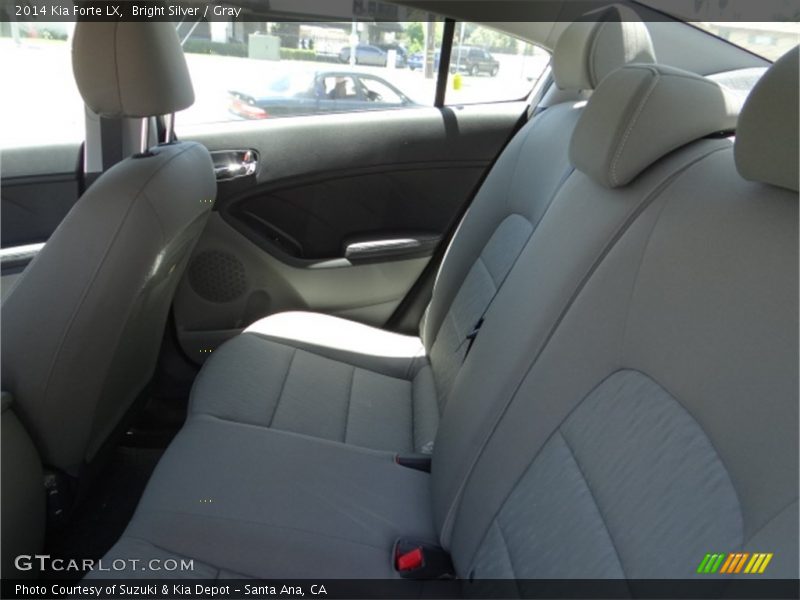 Bright Silver / Gray 2014 Kia Forte LX