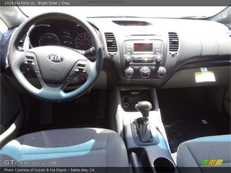 Bright Silver / Gray 2014 Kia Forte LX