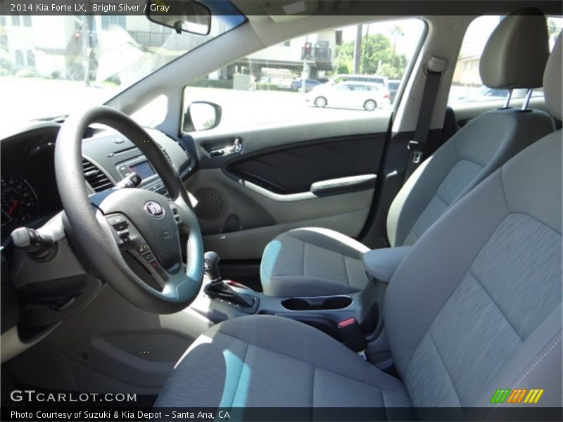 Bright Silver / Gray 2014 Kia Forte LX