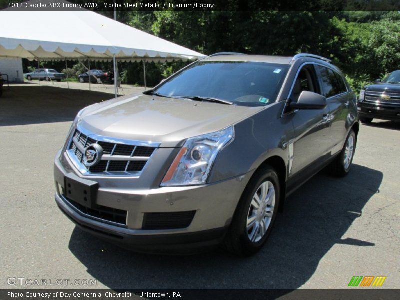 Mocha Steel Metallic / Titanium/Ebony 2012 Cadillac SRX Luxury AWD