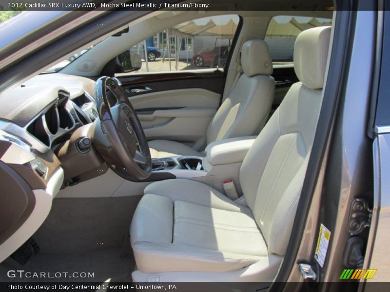 Mocha Steel Metallic / Titanium/Ebony 2012 Cadillac SRX Luxury AWD