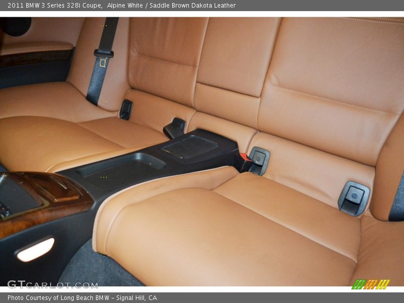 Alpine White / Saddle Brown Dakota Leather 2011 BMW 3 Series 328i Coupe