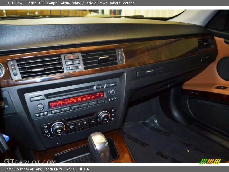 Alpine White / Saddle Brown Dakota Leather 2011 BMW 3 Series 328i Coupe