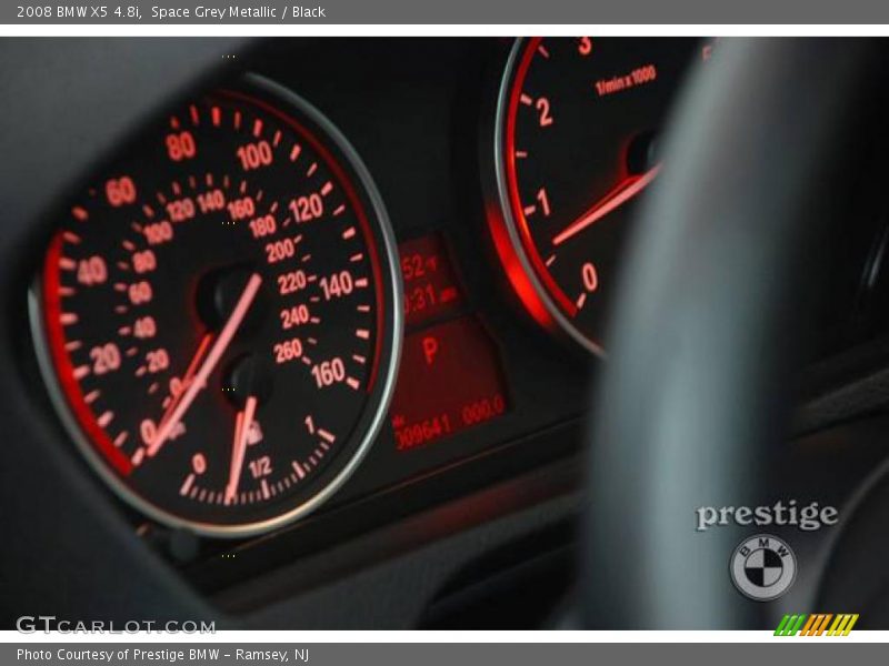 Space Grey Metallic / Black 2008 BMW X5 4.8i