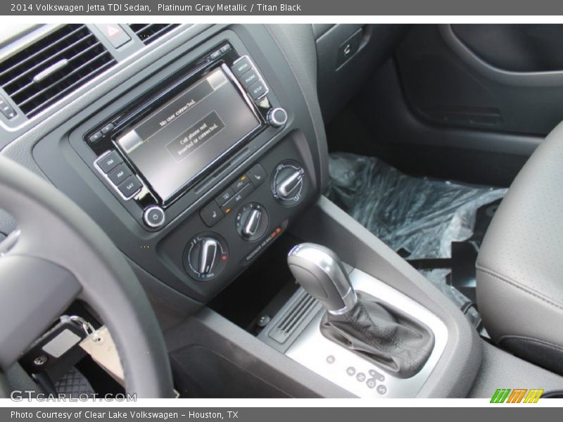 Platinum Gray Metallic / Titan Black 2014 Volkswagen Jetta TDI Sedan