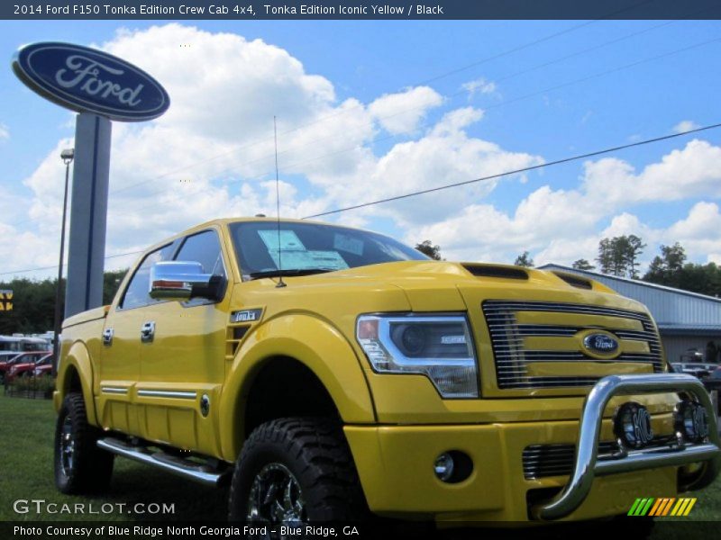 Tonka Edition Iconic Yellow / Black 2014 Ford F150 Tonka Edition Crew Cab 4x4