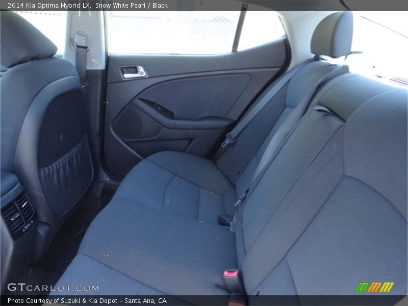 Snow White Pearl / Black 2014 Kia Optima Hybrid LX