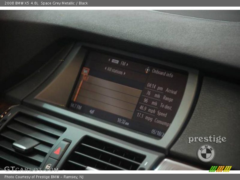 Space Grey Metallic / Black 2008 BMW X5 4.8i