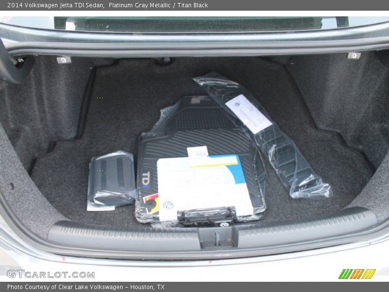 Platinum Gray Metallic / Titan Black 2014 Volkswagen Jetta TDI Sedan