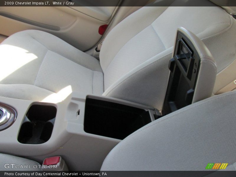 White / Gray 2009 Chevrolet Impala LT