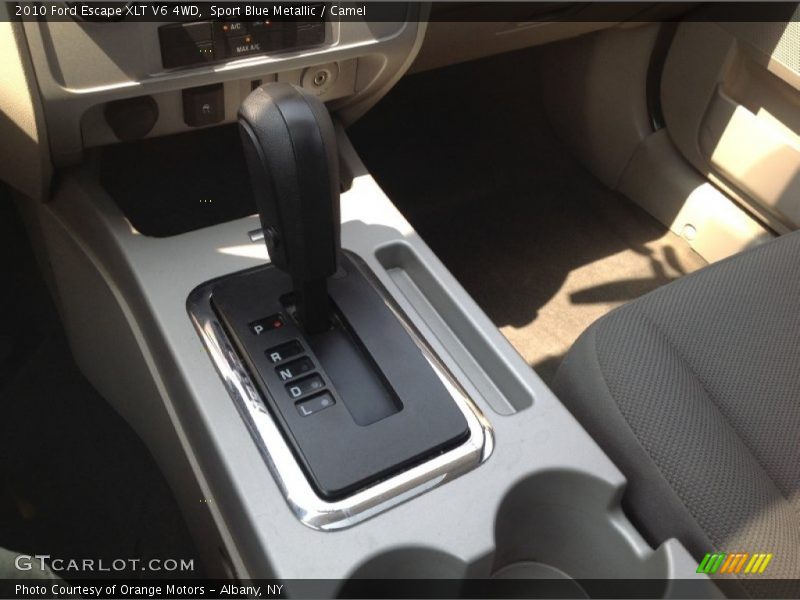 Sport Blue Metallic / Camel 2010 Ford Escape XLT V6 4WD