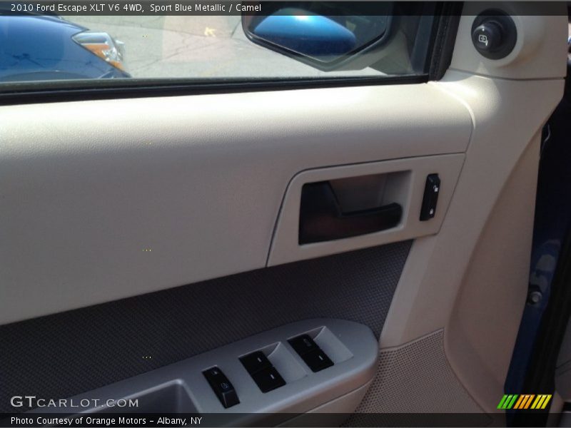 Sport Blue Metallic / Camel 2010 Ford Escape XLT V6 4WD