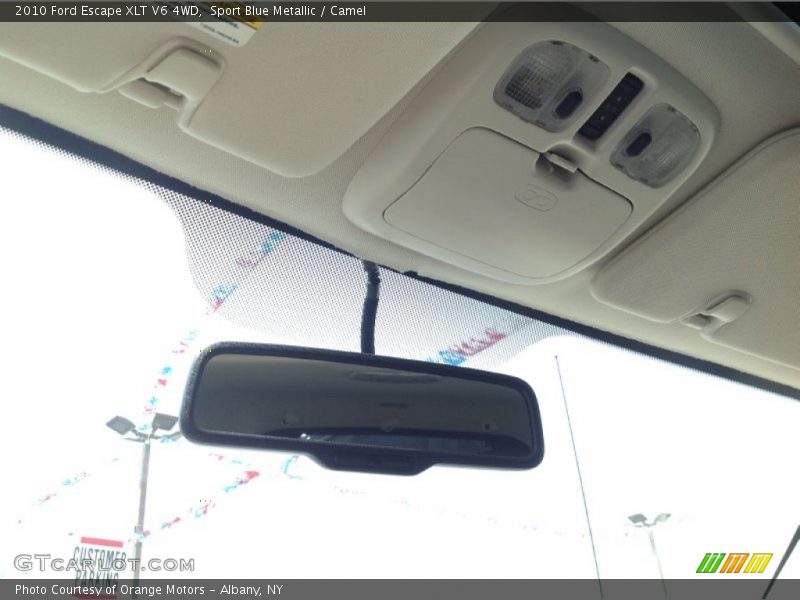 Sport Blue Metallic / Camel 2010 Ford Escape XLT V6 4WD