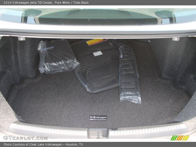 Pure White / Titan Black 2014 Volkswagen Jetta TDI Sedan