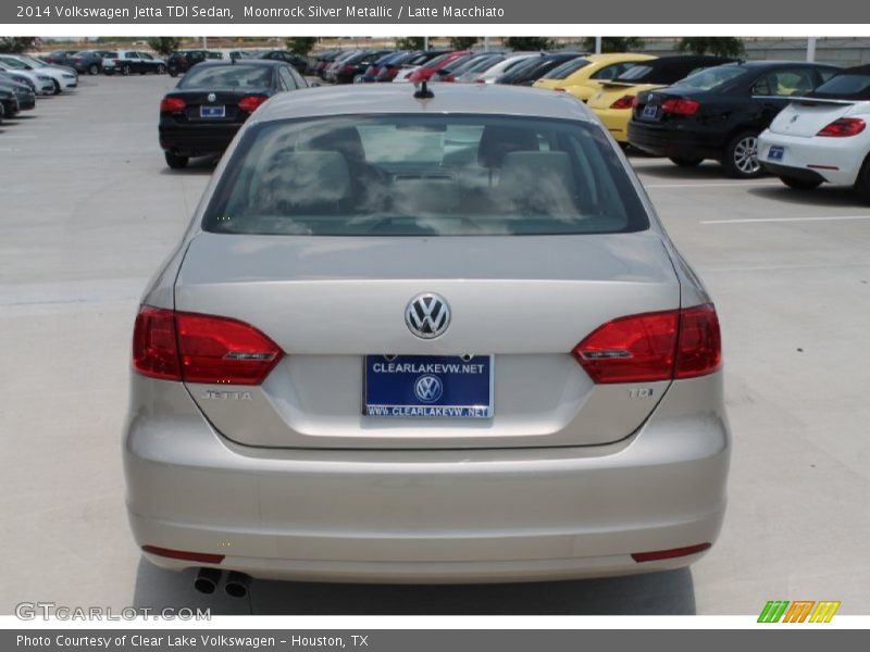 Moonrock Silver Metallic / Latte Macchiato 2014 Volkswagen Jetta TDI Sedan