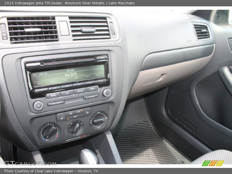 Moonrock Silver Metallic / Latte Macchiato 2014 Volkswagen Jetta TDI Sedan